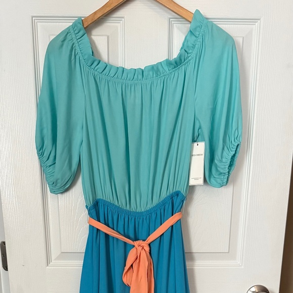 Multi colored maxi dress - Picture 1 of 2